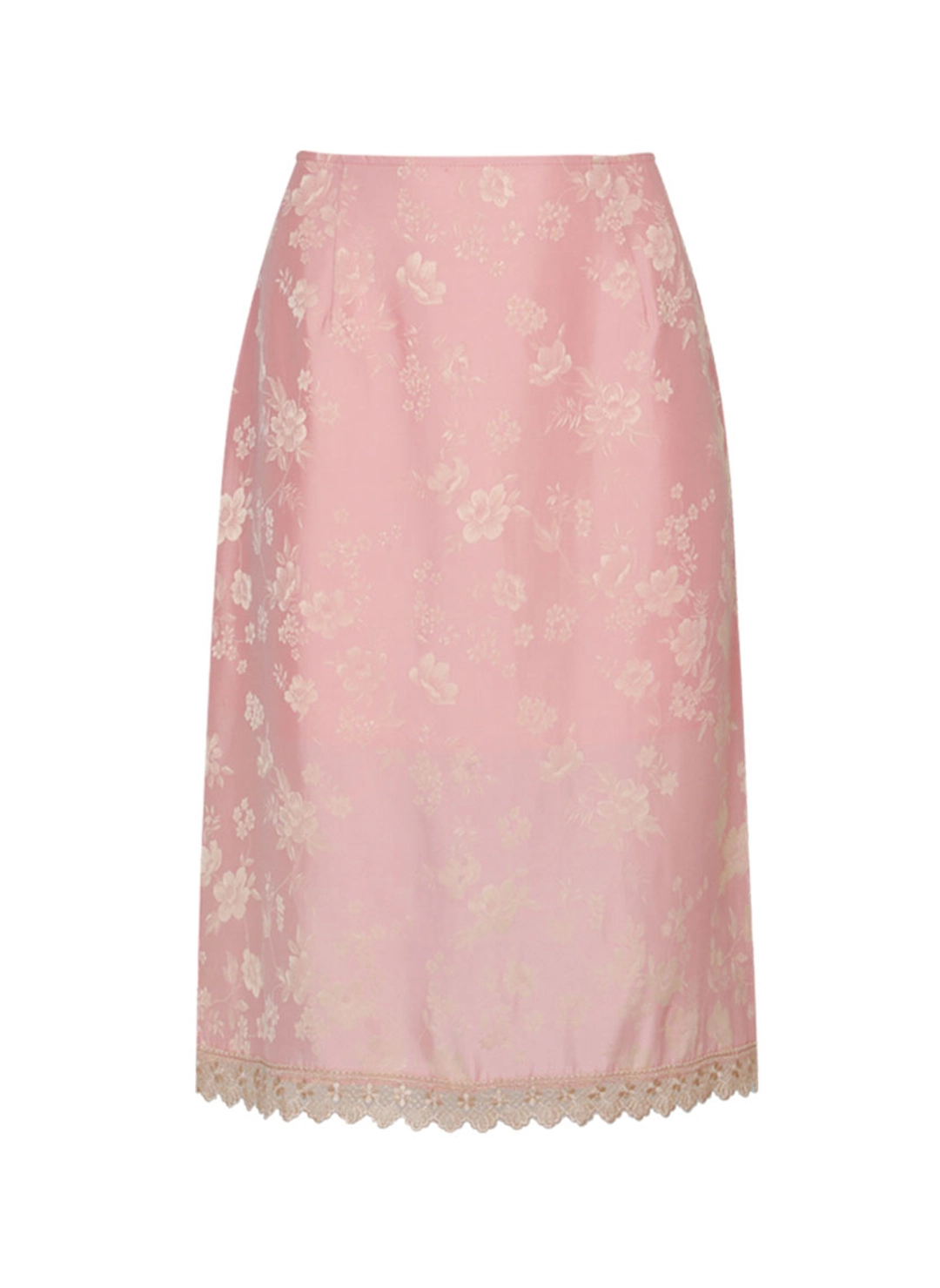 루루서울 Jacquard Sunset Skirt (Pink) 상품 이미지 1