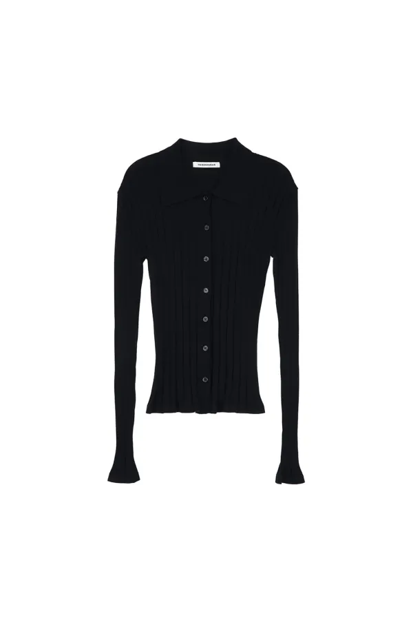 Button Up Cardigan, Navy