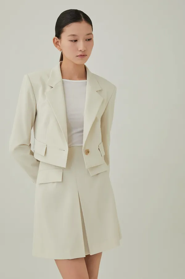 NO.22 JACKET - CREAM BEIGE