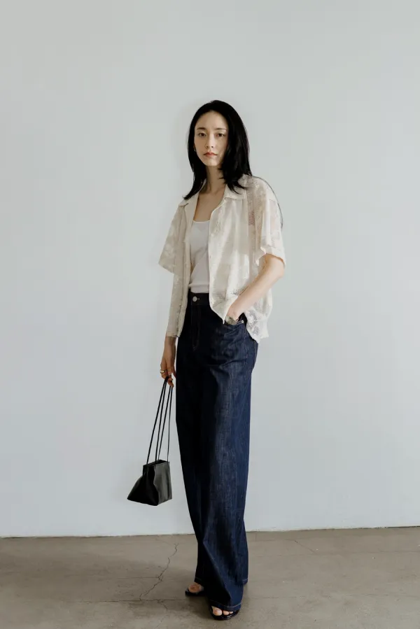 23836_Crochet lace shirt