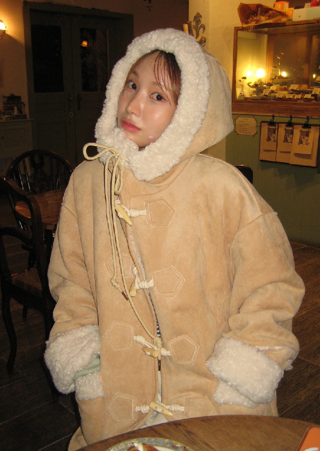 아노에틱 ANC HOODIE MUSTANG_BEIGE 상품 이미지 3
