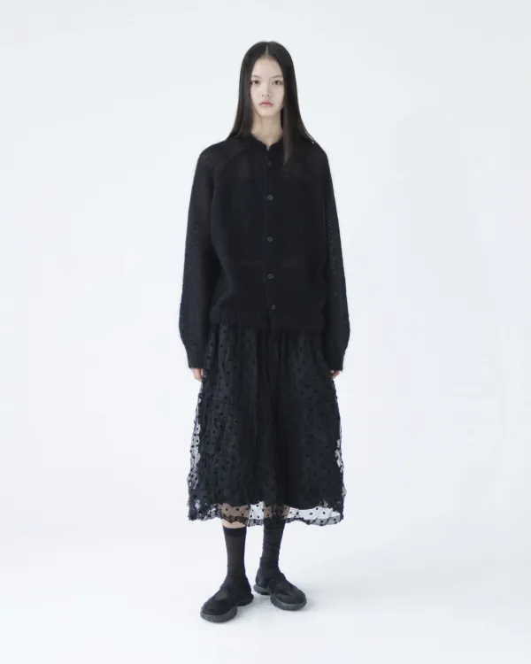 sheer mohair cardigan (open, 10/28 순차 출고 예정)