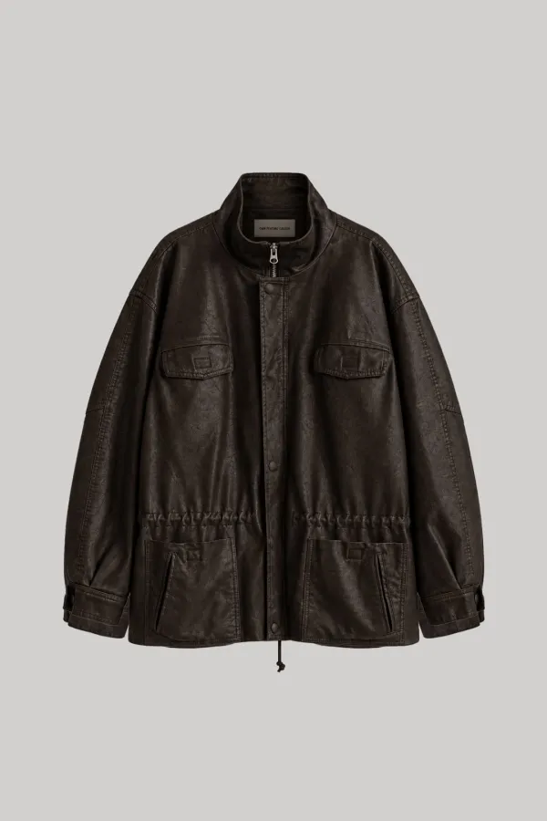Low Waist Field Jacket (faded brown)