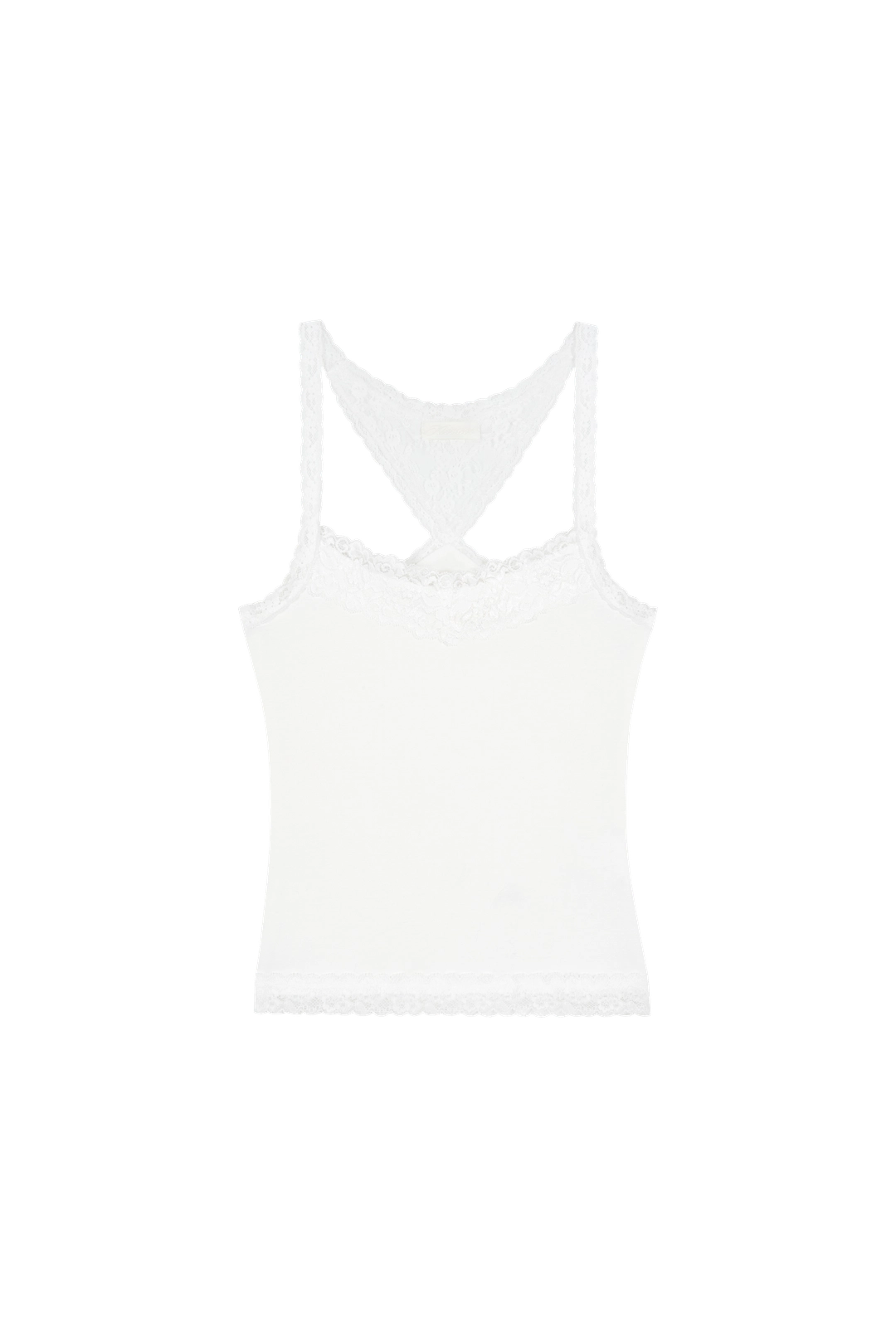 클리시어 Lily lace camisole top, White 상품 이미지 1