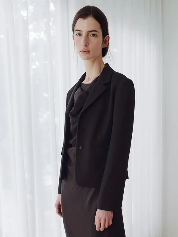 MOA CHIC 3BUTTON JK_BLACK
