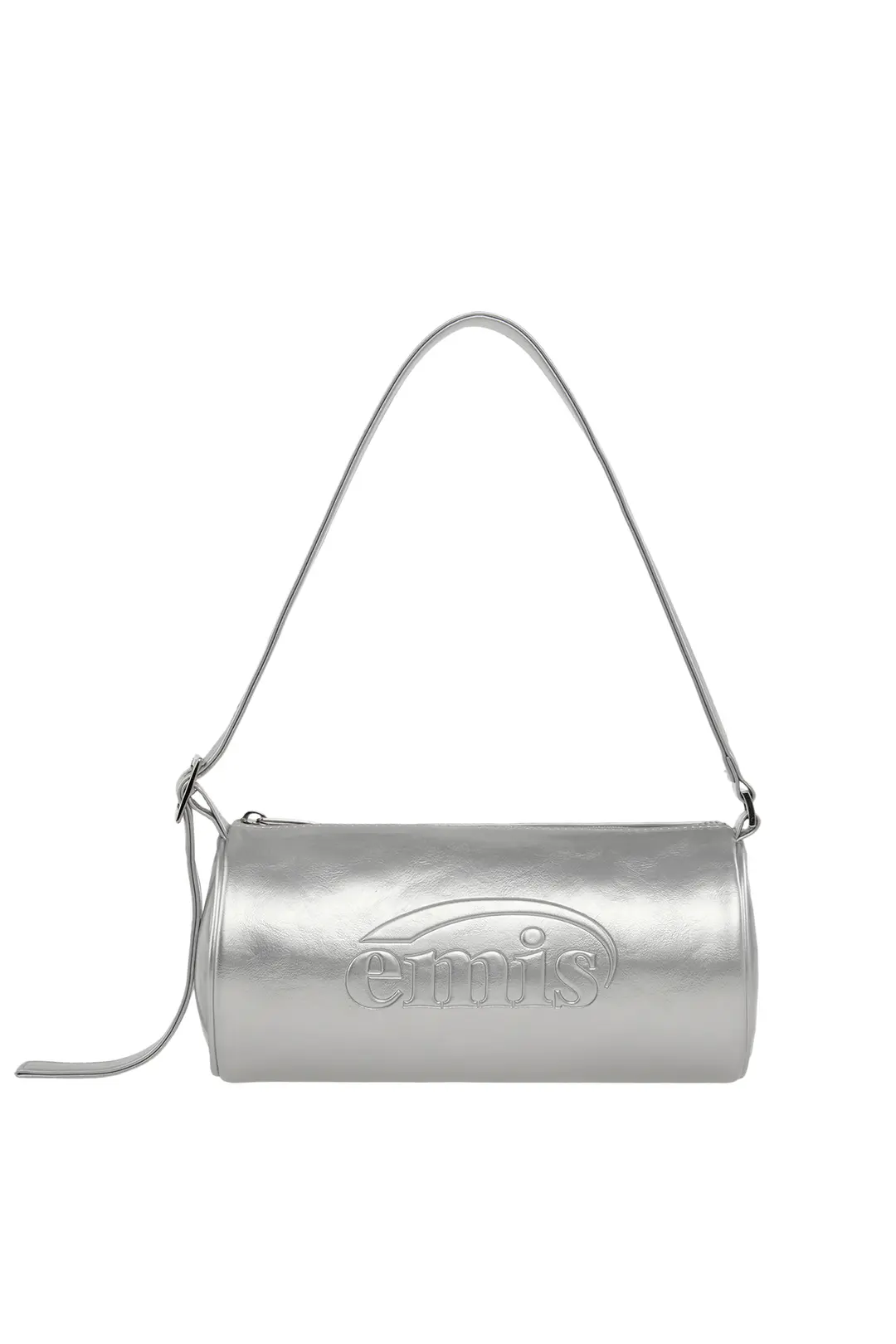 이미스 EMBOSSED BARREL BAG-SILVER 상품 이미지 1
