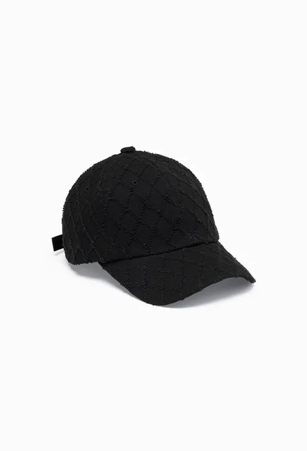Grace Quilting Ball Cap (Black)
