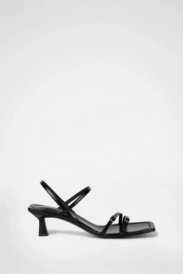 SLICK BASIC SANDALS / BLACK