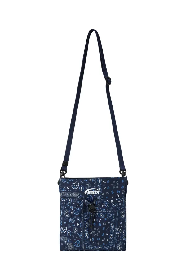 PAISLEY MINI CROSSBODY BAG-NAVY
