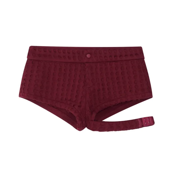 Strap micro shorts (Red)
