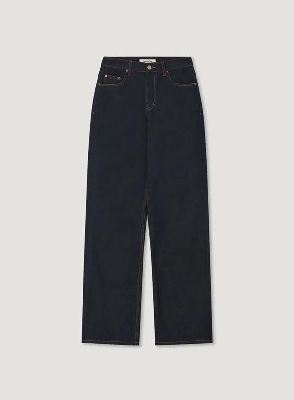 OLLO SELVAGE JEANS_DARK BLUE