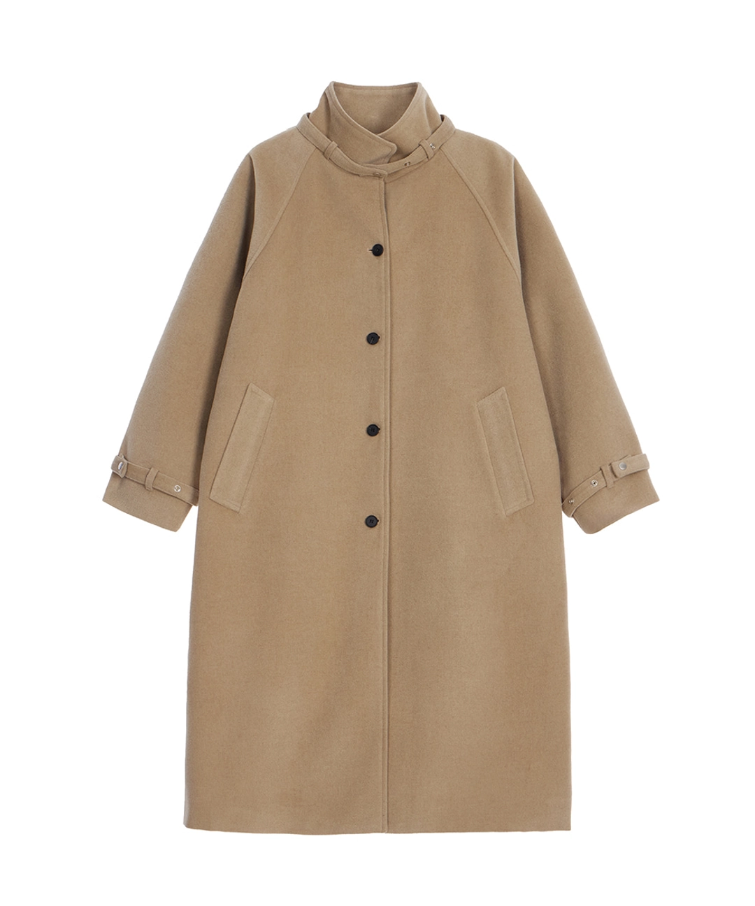 로제프란츠 Half-neck Overfit Long Coat [Beige] 상품 이미지 1