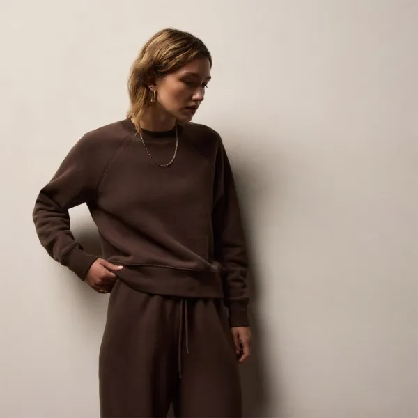 Cozy Fleece Crew - Porcupine