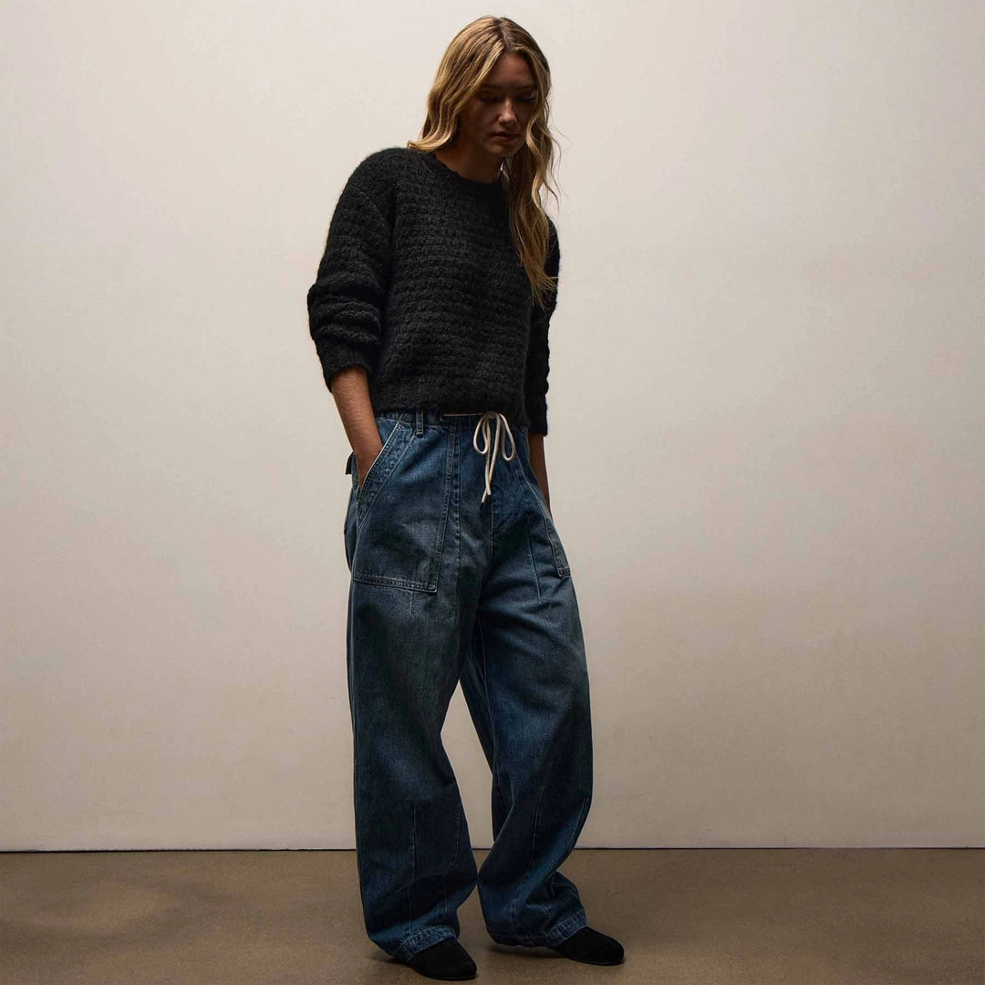제임스펄스 Selvedge Denim Utility Pant - Medium Wash 상품 이미지 2