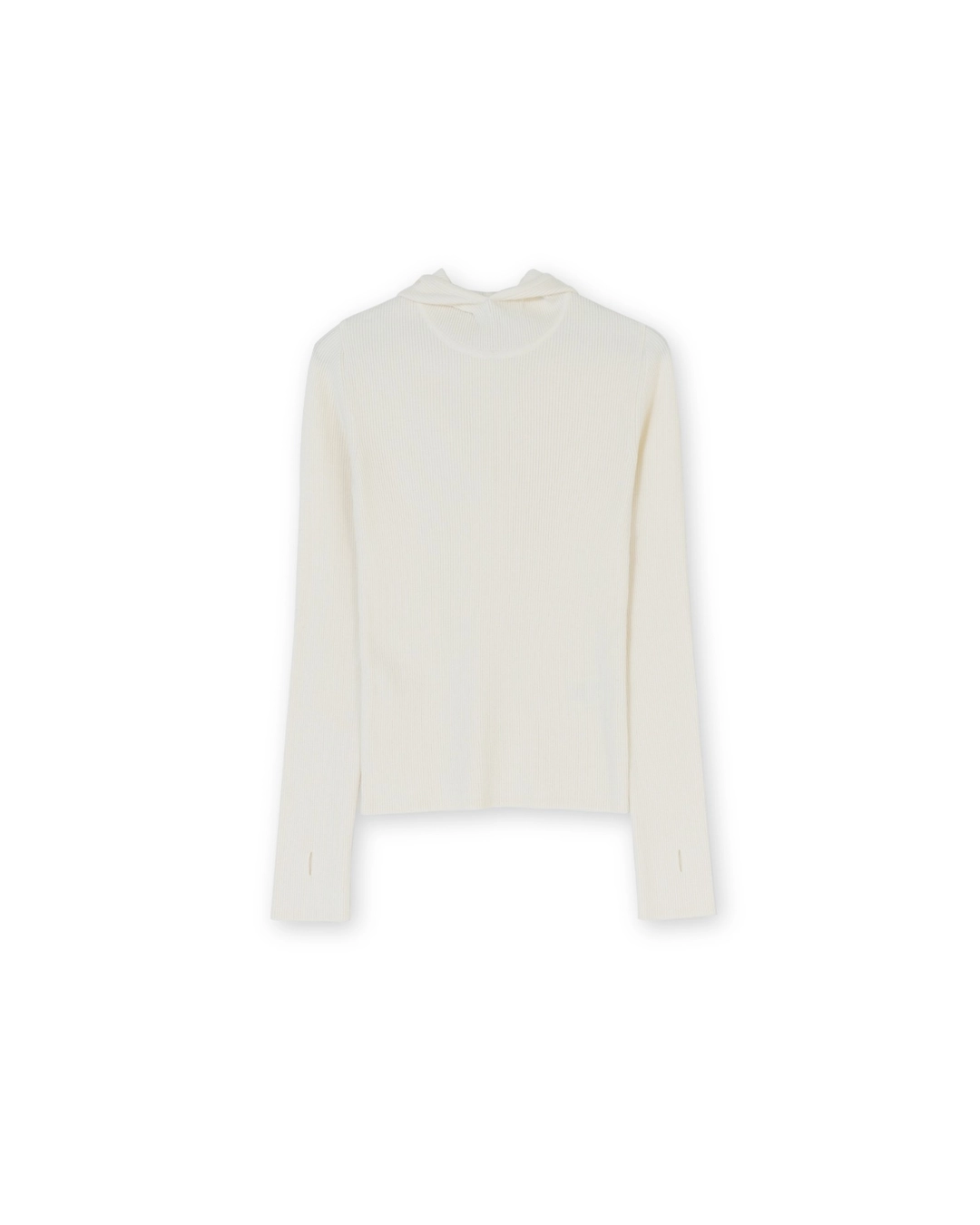 브라운야드 W Hood Knit, Ivory 상품 이미지 1