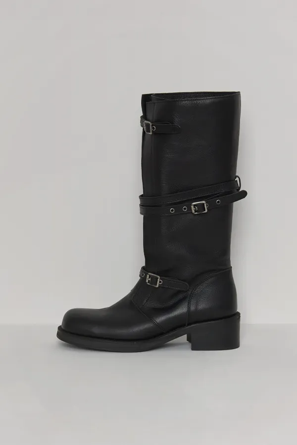 Nova Belted Long Boots