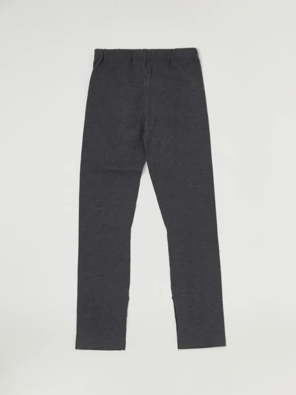 INSIDE OUT KNIT LEGGINGS IN WARM GREY