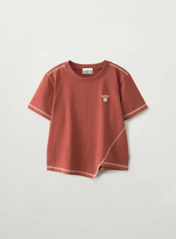 [신예은 Pick] (W) Dublin T-shirt - Red