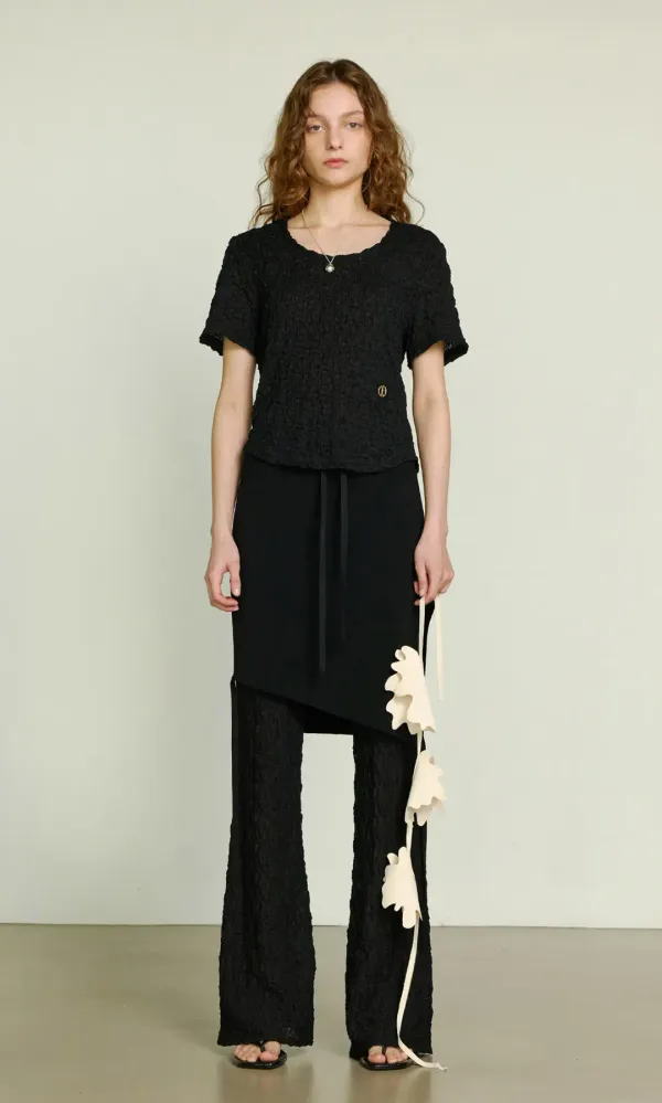 (단품) Unfold: Layering Series (Lace Bootscut)_Ivory