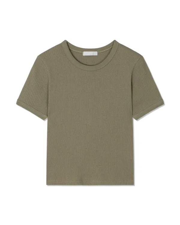 LAVE RIB TOP (3color,2size)