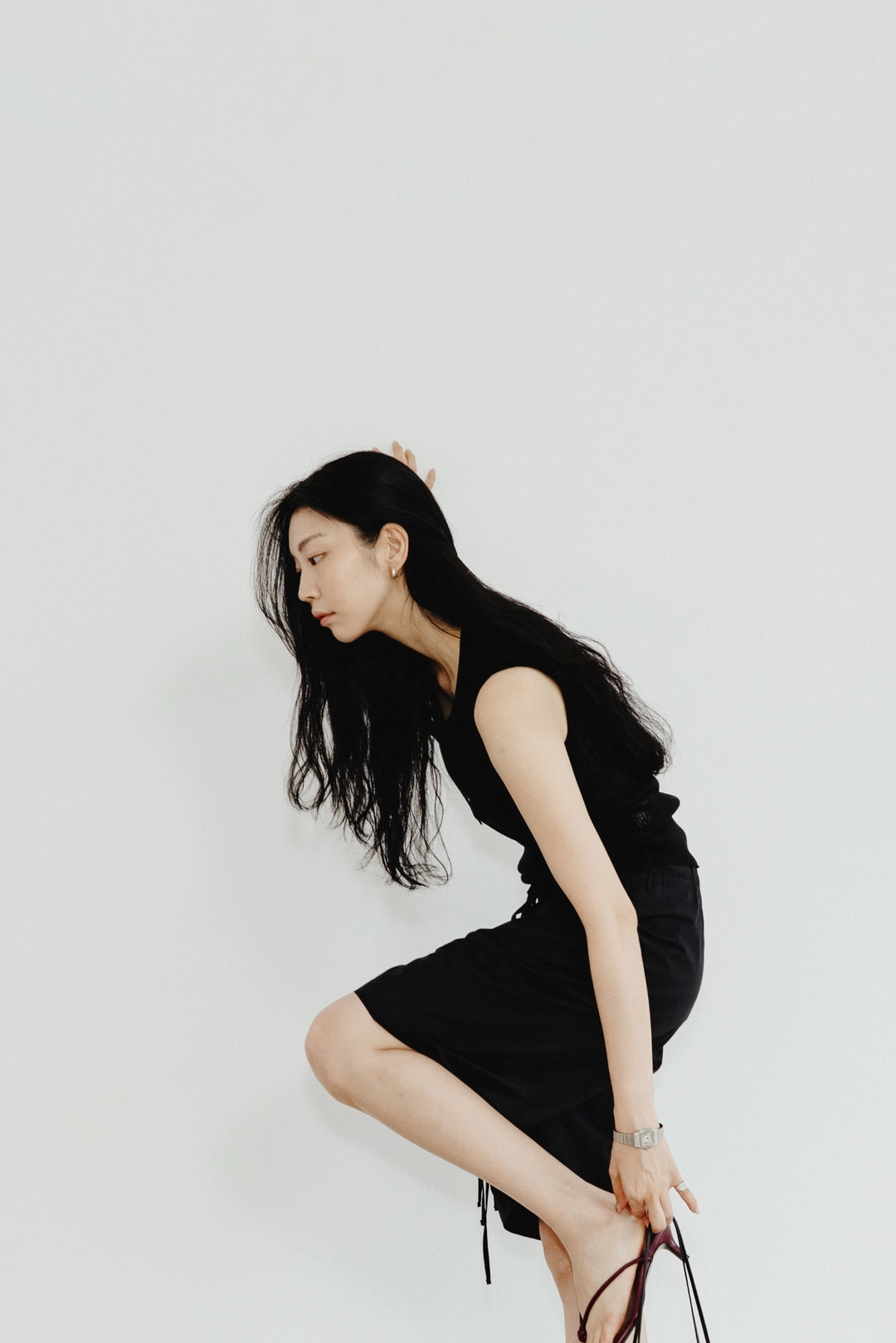 스앨더 33747_Button-front sleeveless top 상품 이미지 1
