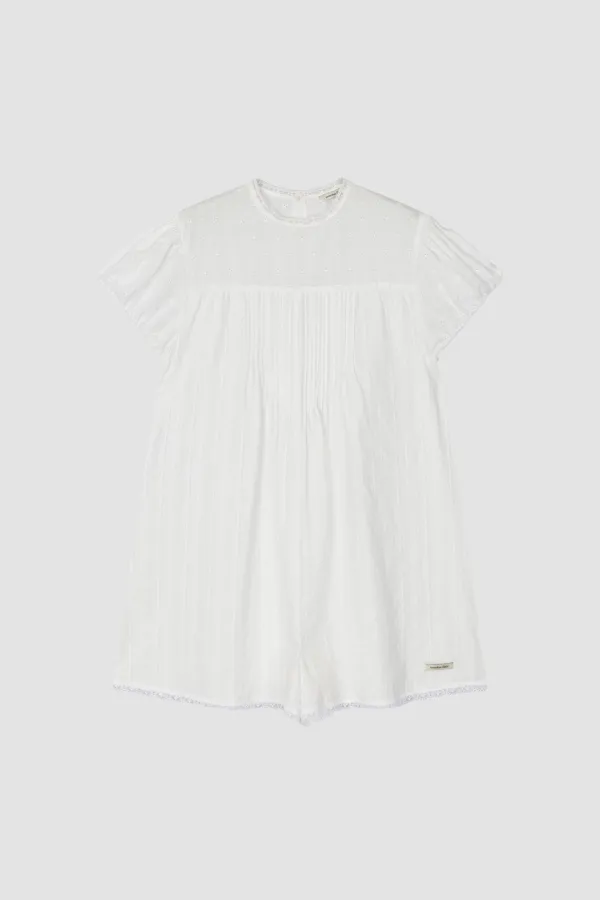 EYELET PUFF JUMPSUIT_WHITE
