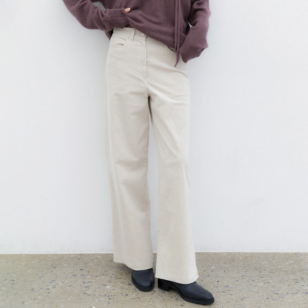 아뜰리에 나인 (PT-5801)CORDUROY WIDE PANTS 상품 이미지 1