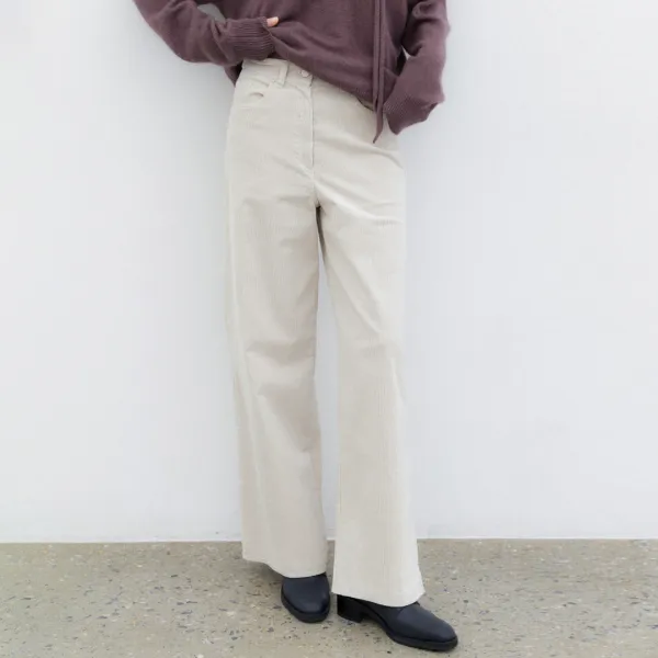 (PT-5801)CORDUROY WIDE PANTS
