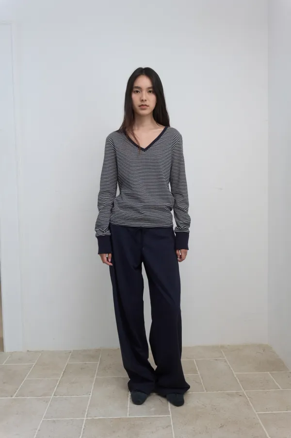 DUAL-WAY DETAIL PANTS_NAVY
