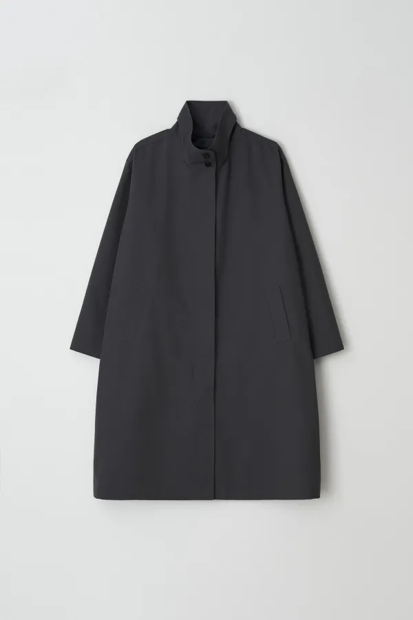 [3rd] High Neck Single Coat