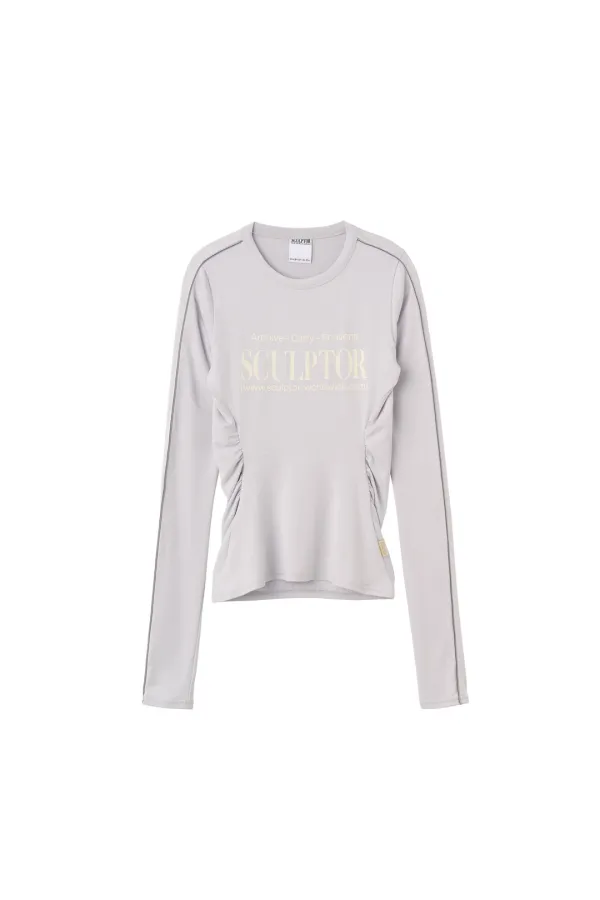 Sports Lettering L/S Tee Ice