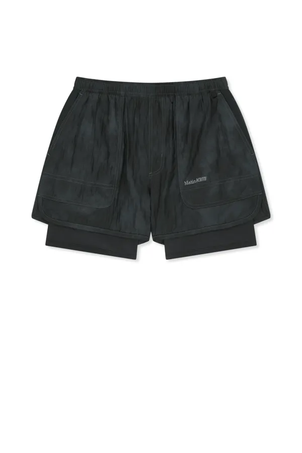 MATIN PACE MOTION SHORTS FOR WOMEN IN BLACK