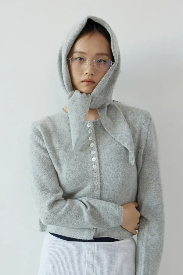 Alpaca Multi Muffler_gray [선물포장]
