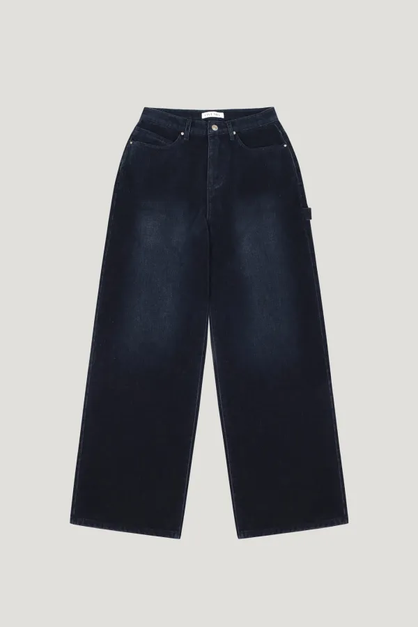 [L/V] Chenille Work Pants(navy)