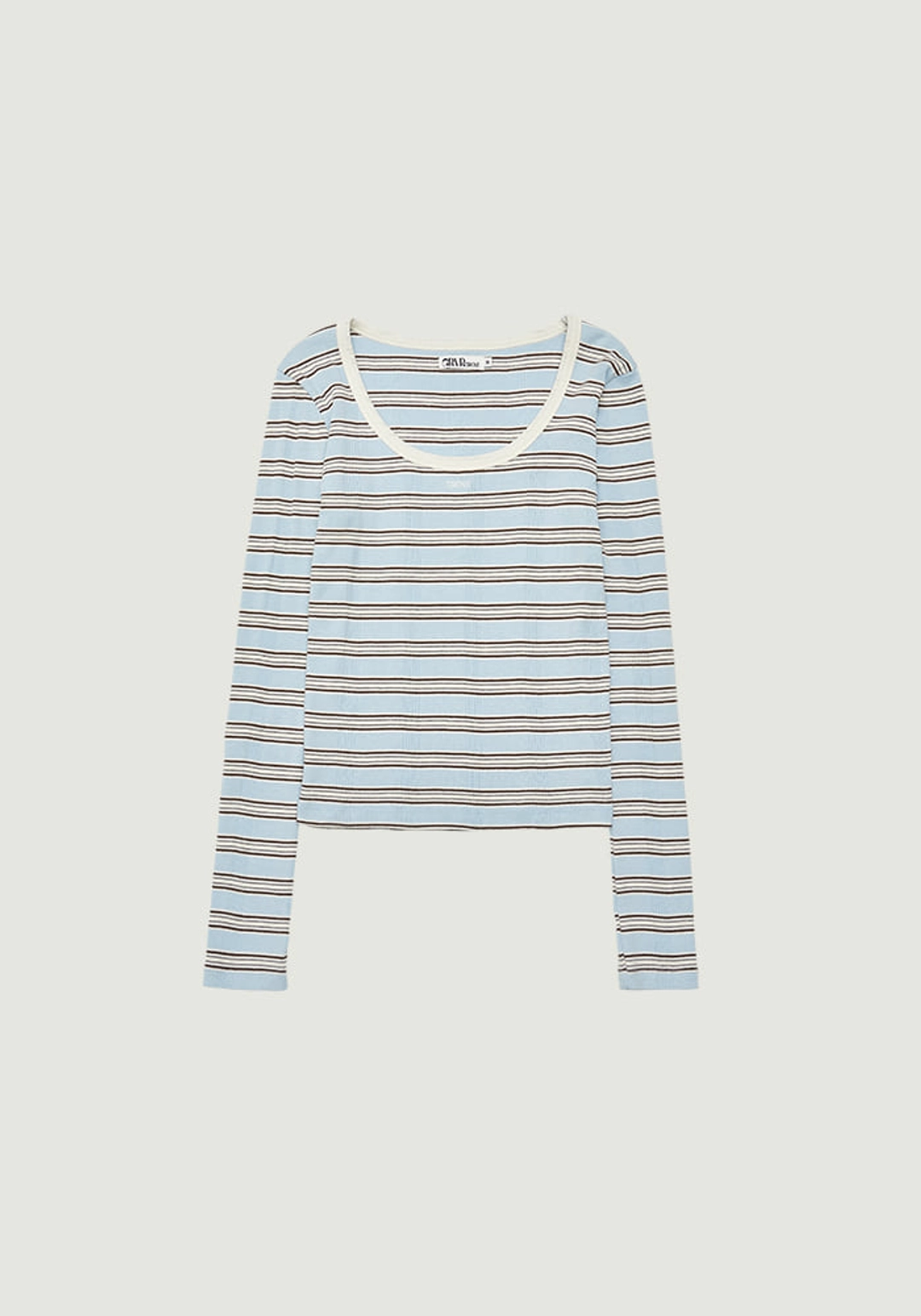 그로브 NANCY STRIPE L/S T-SHIRT 상품 이미지 1