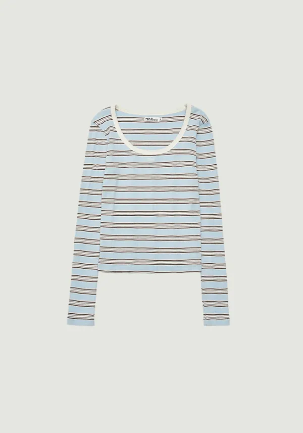 NANCY STRIPE L/S T-SHIRT