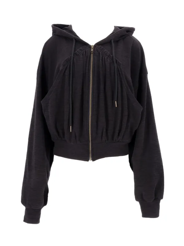 BALLOON BREAD HOOD ZIP UP