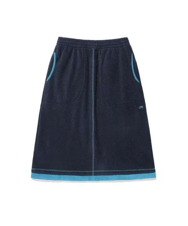 [10/20 11:00 KST] fleece midi skirt [navy]