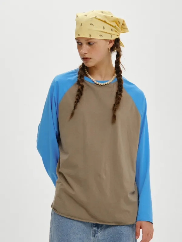 [PLZPROJECT][2차] RAGLAN LONG SLEEVE, KHAKI