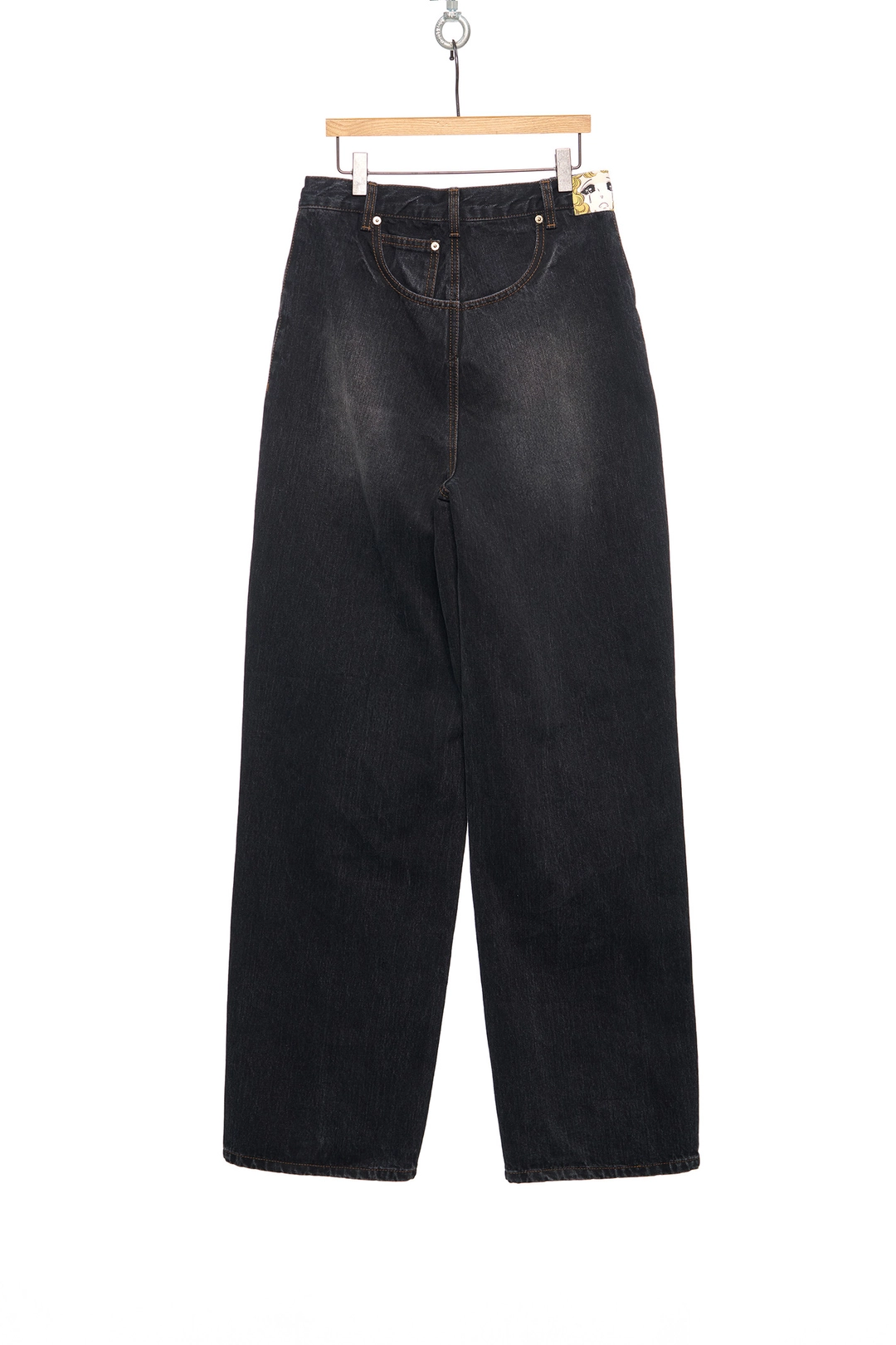 푸쉬버튼 PF25 BLACK TROUSER RE-PUZZLED JEANS 상품 이미지 3