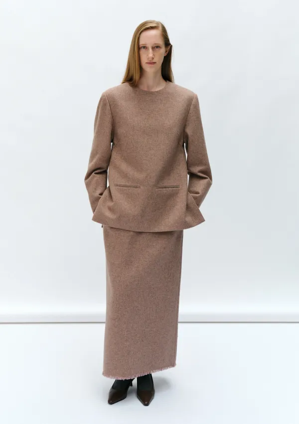 Lucette Skirt in Misty Rose
