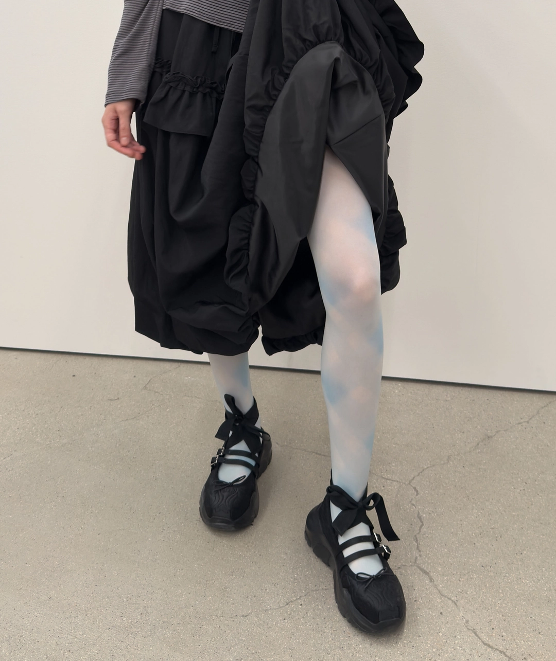 타입서비스 [6차] Sky Wash Tights [Sky Blue] 상품 이미지 1