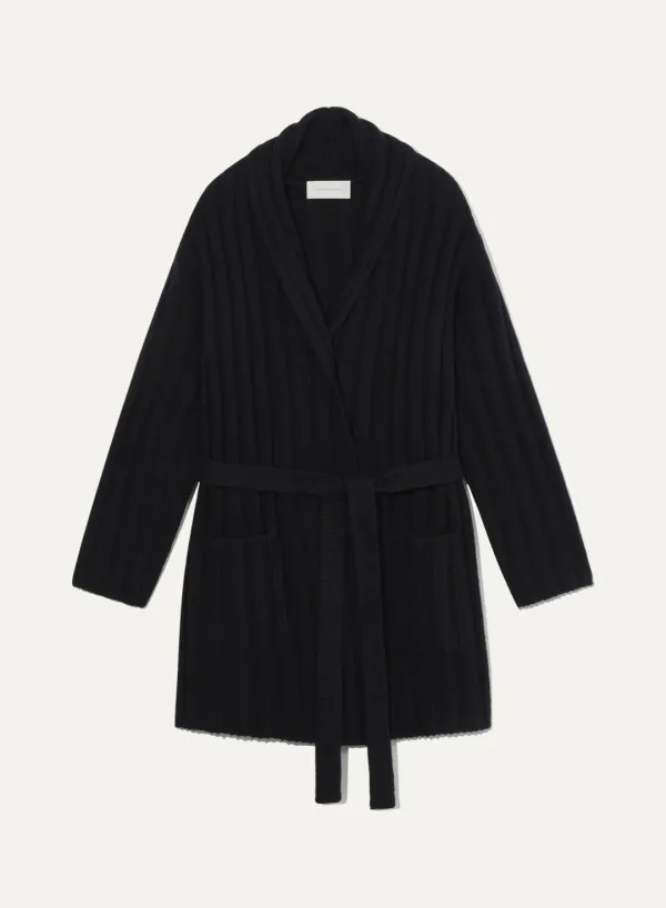 Henrik Knitted Coat Black