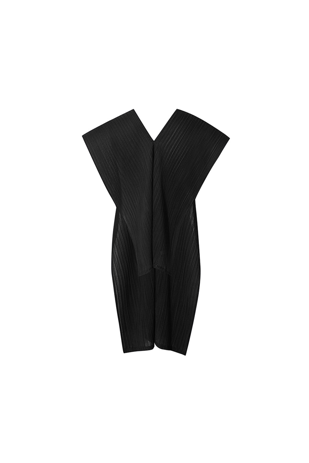 르917 AUBE PLEATS MUFFLER [BLACK] 상품 이미지 2