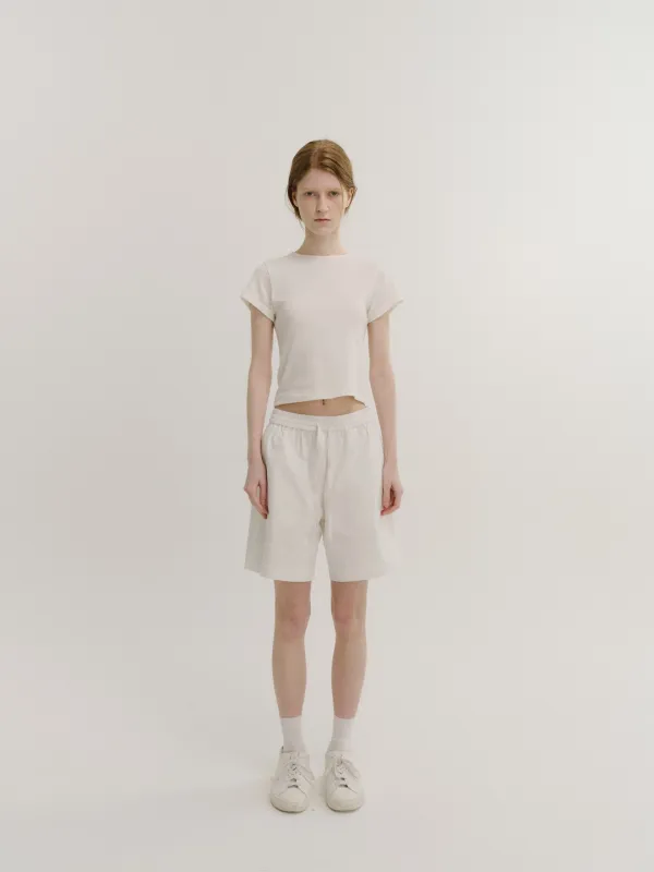 2nd | Cozy baby tee (White)