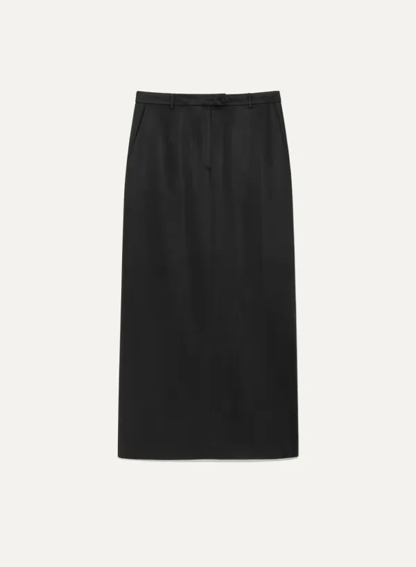 Flavia Skirt Satin Black