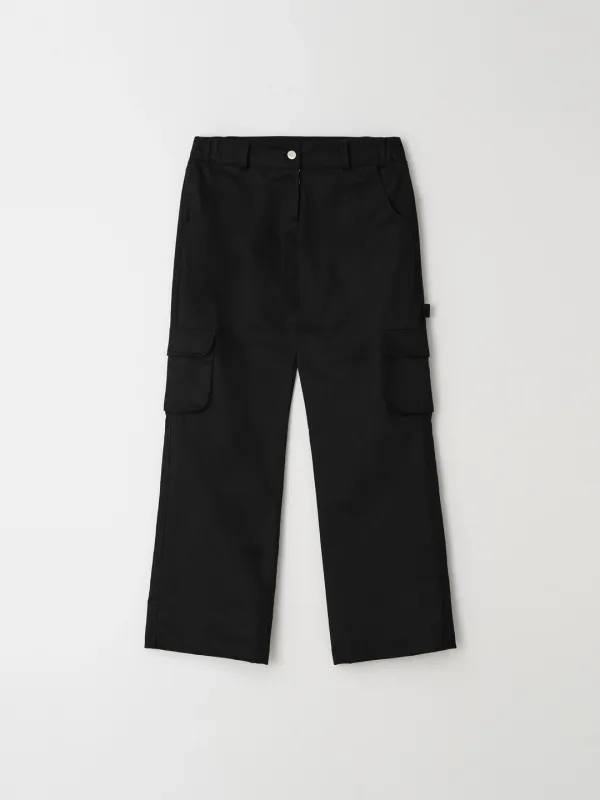 Carpenter Pocket Pants (Black)