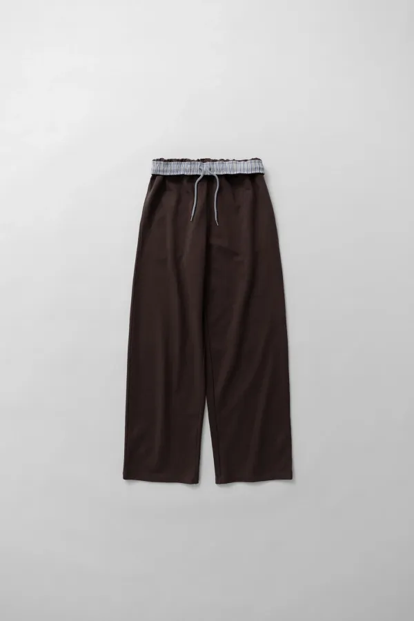 soft single pants (brown)