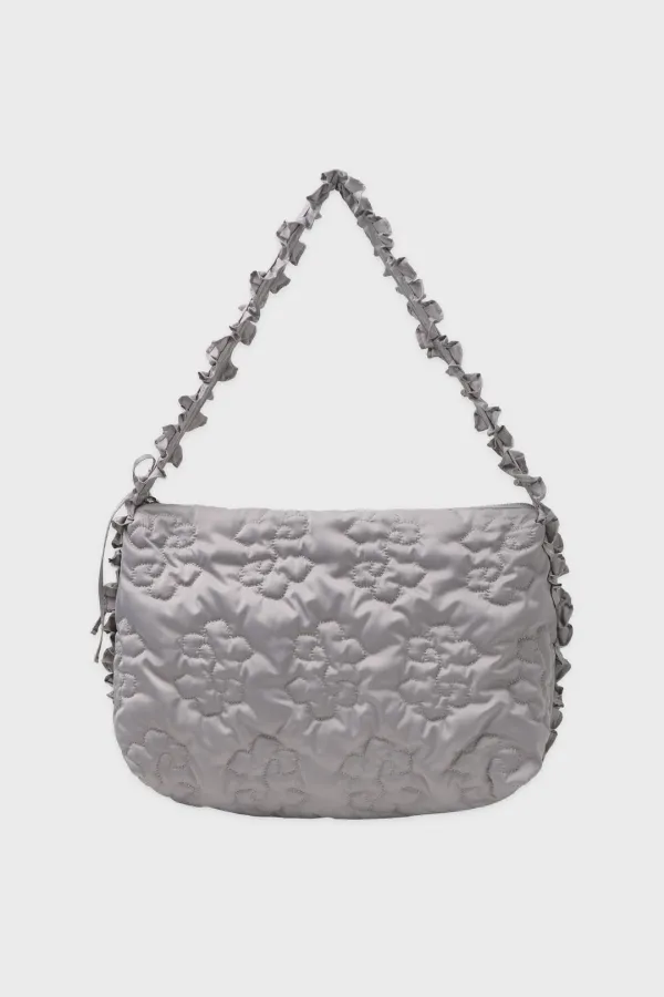 Padded Shirring Bag (Grey)