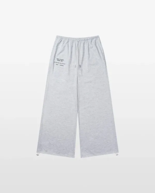 EVERYDAY TWO-WAY PANTS (white melange)